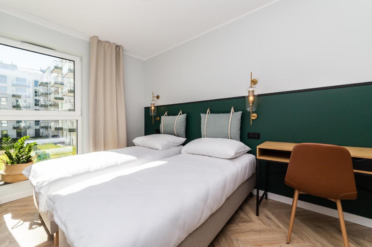 Pobookowane Barbary Delux Old Town Apartment Gdansk Ngoại thất bức ảnh